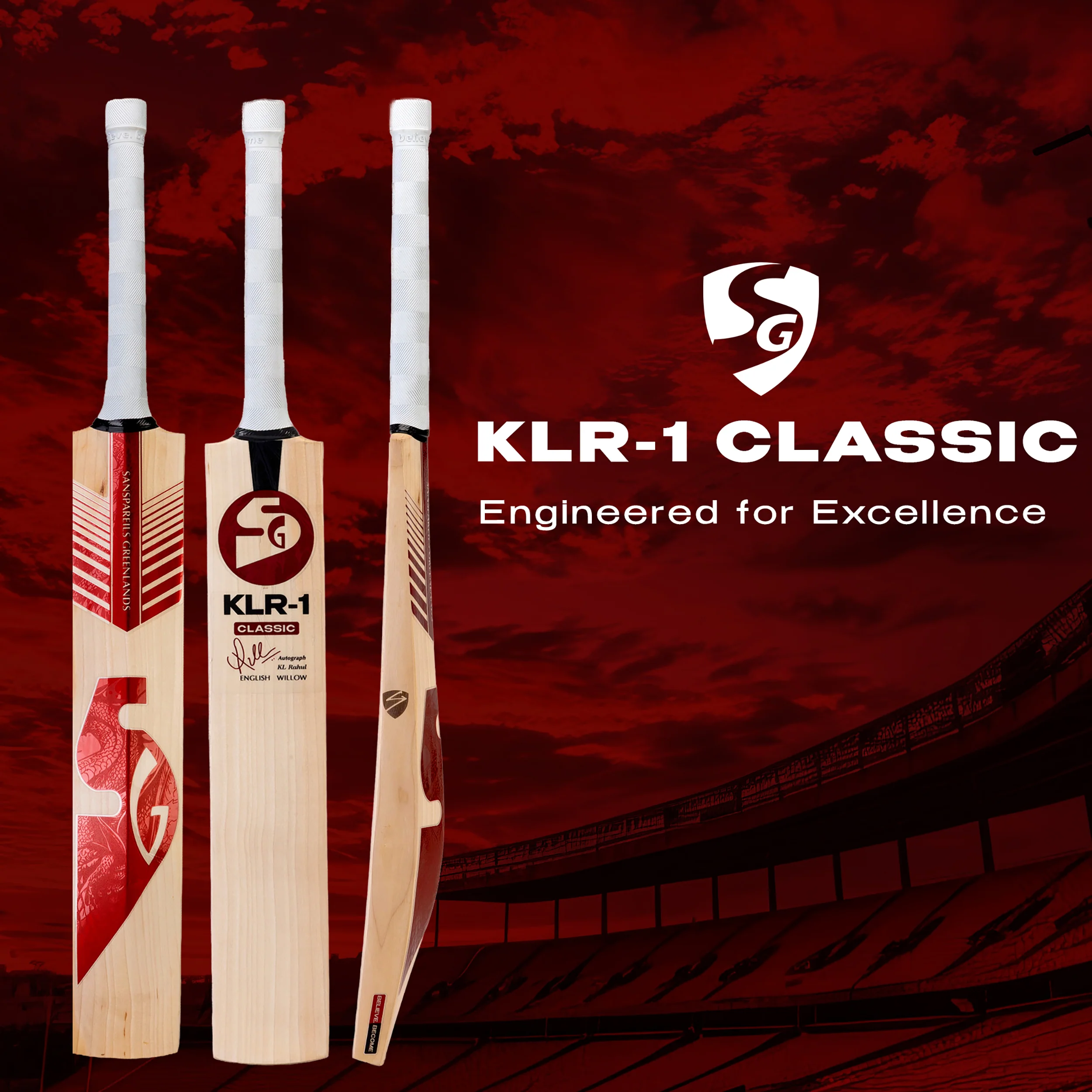 SG KLR1 Cricket Bat - Image 8