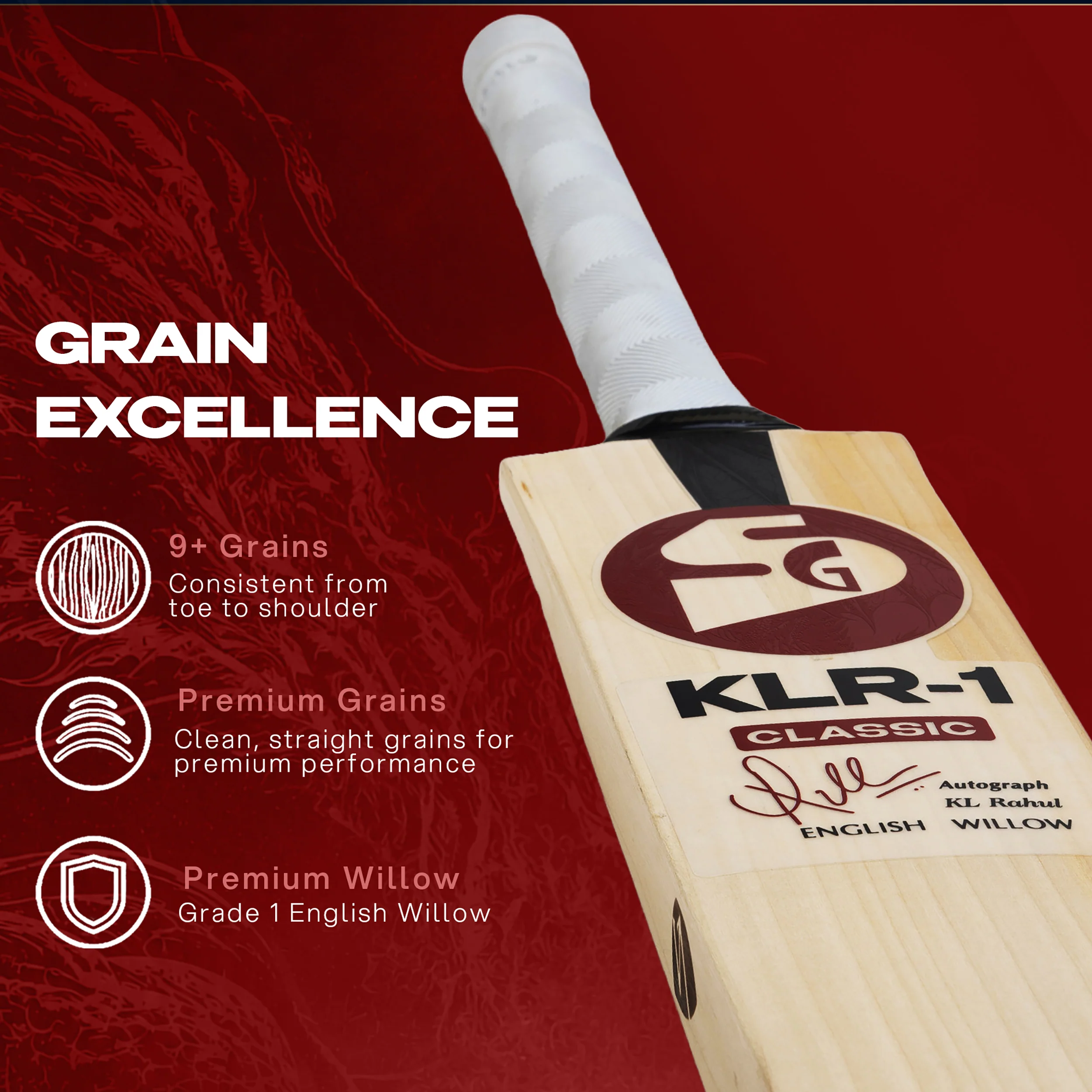 SG KLR1 Cricket Bat - Image 7