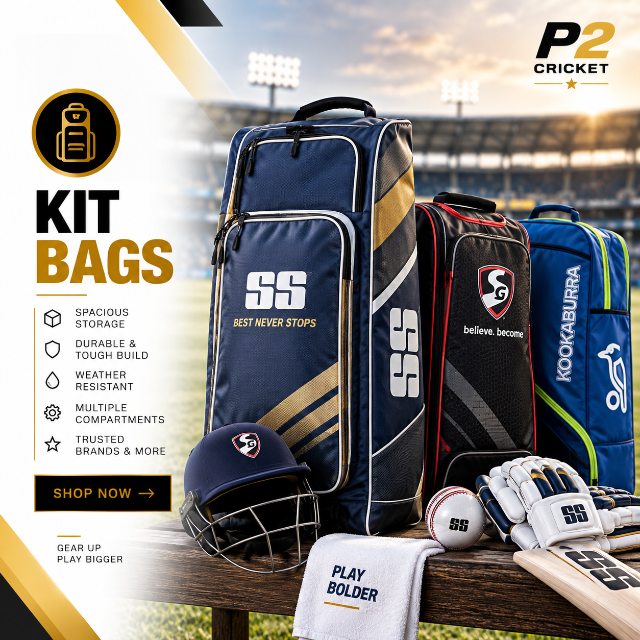 Cricket kit bags