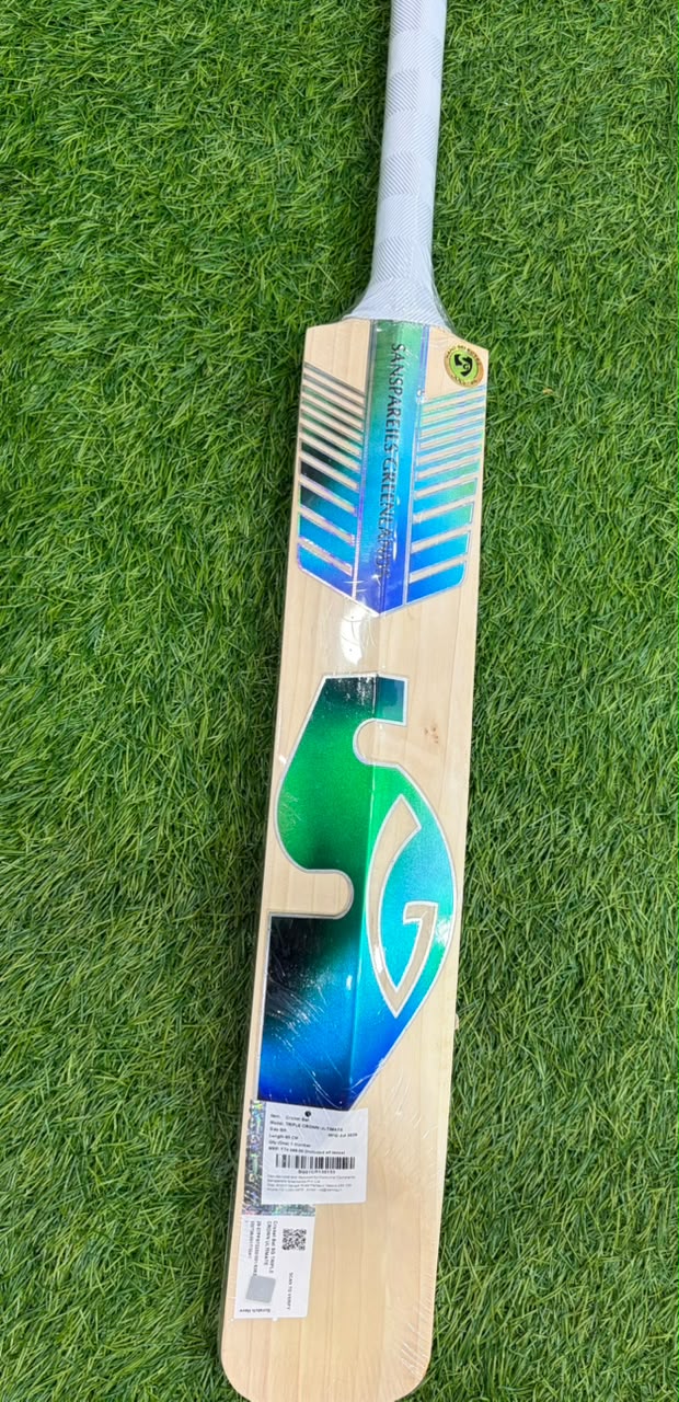 SG Triple Crown (Dhoni Profile) Cricket Bat - Image 3